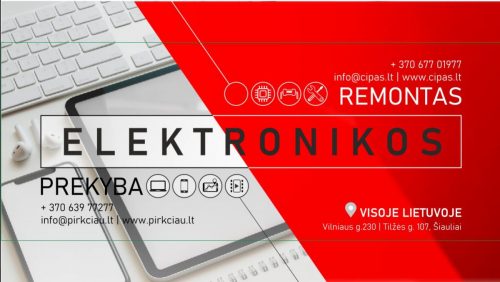 Profesionalus nešiojamų ir stacionarių kompiuterių, telefonų ir planšečių remontas visoje Lietuvoje