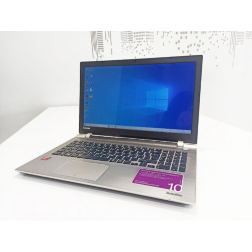 TOSHIBA P50D- C-105 / 15.6" / AMD A4 CPU / 4GB RAM / 240GB SSD / naudotas nešiojamas kompiuteris su garantija